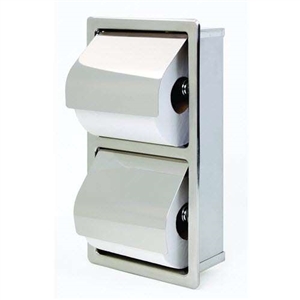 Bobrick B-6997 Recessed Toilet Tissue Dispenser